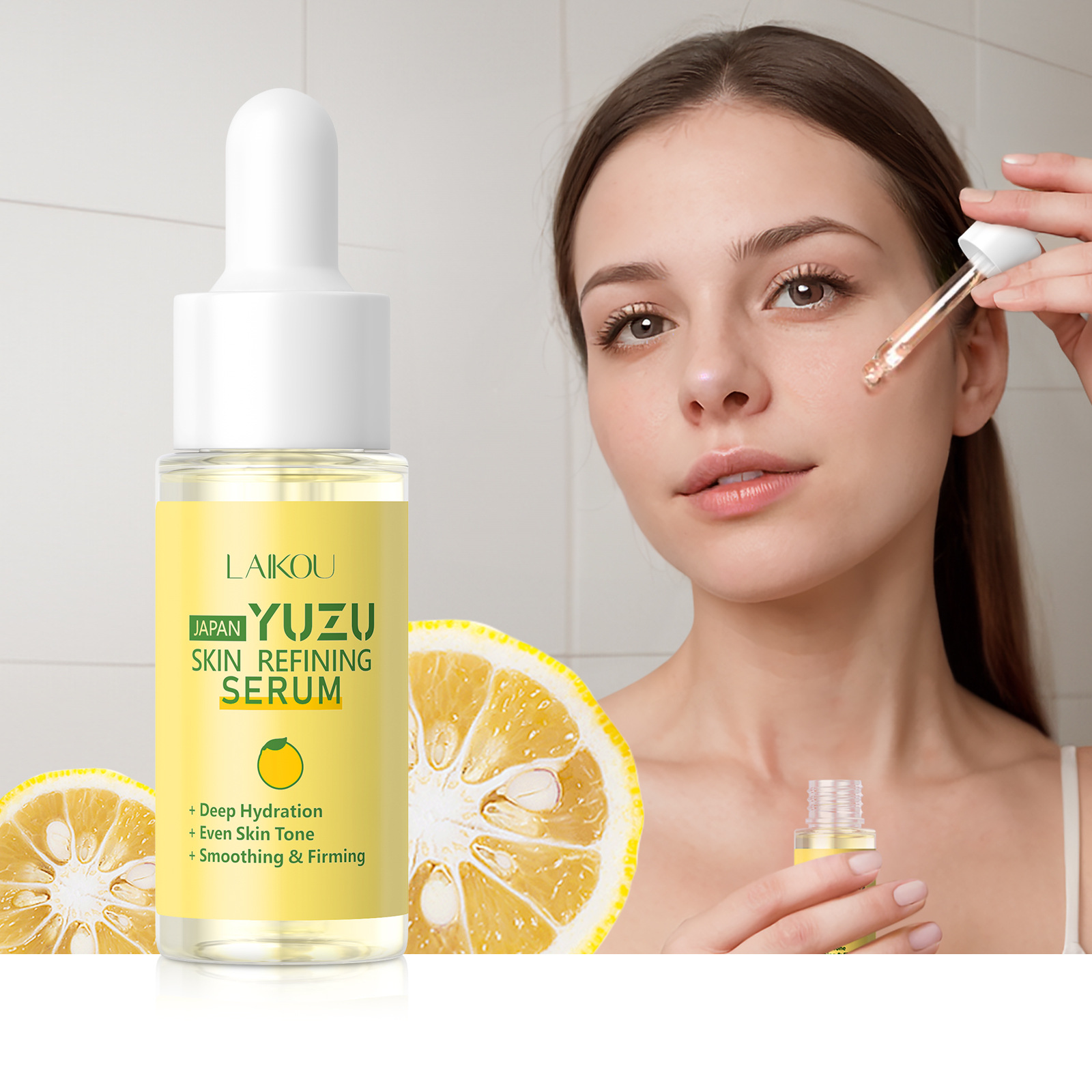 Niacinamide Brightening Serum - 라이코우 자몽 에센스 유즈 페이셜 리퀴드