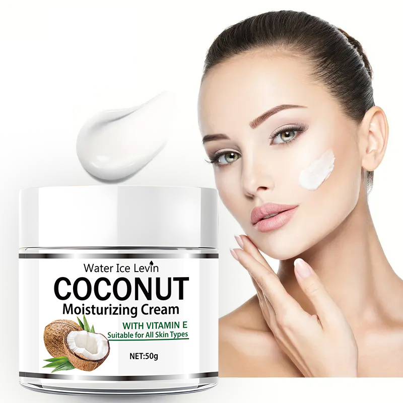 Skincare Glowing - 50g 코코넛 오일 보습 크림 |