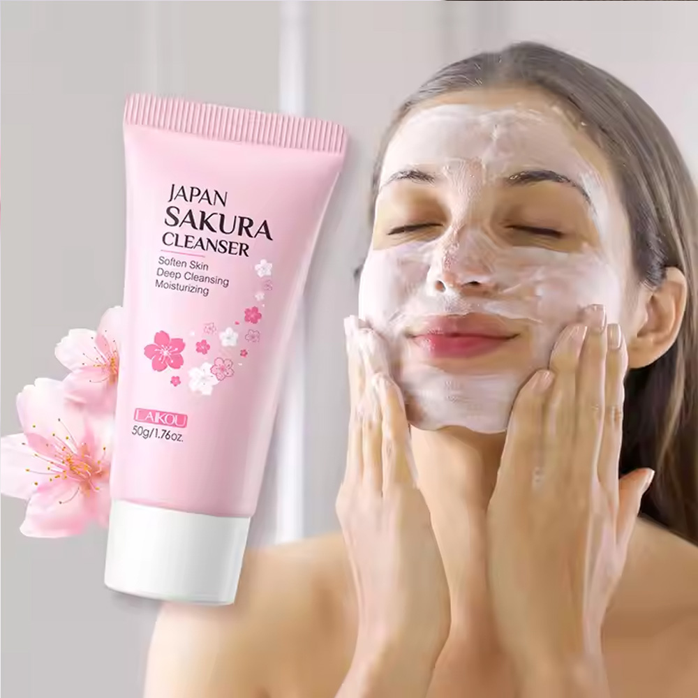 Salicylic Acid Cleanser - LAIKOU 사쿠라 클렌저 젠틀 딥 클리닝