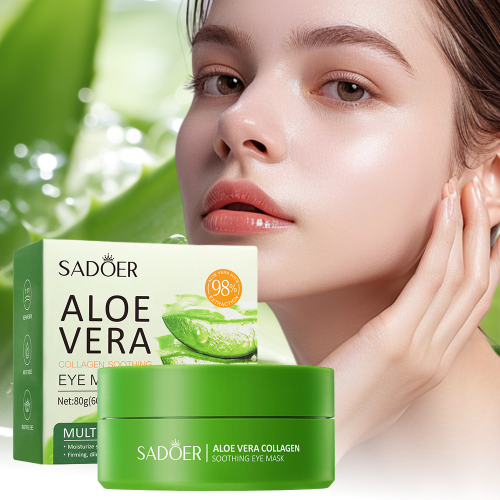Collagen Sheet Mask - 사도어 알로에 베라 콜라겐 수딩 아이