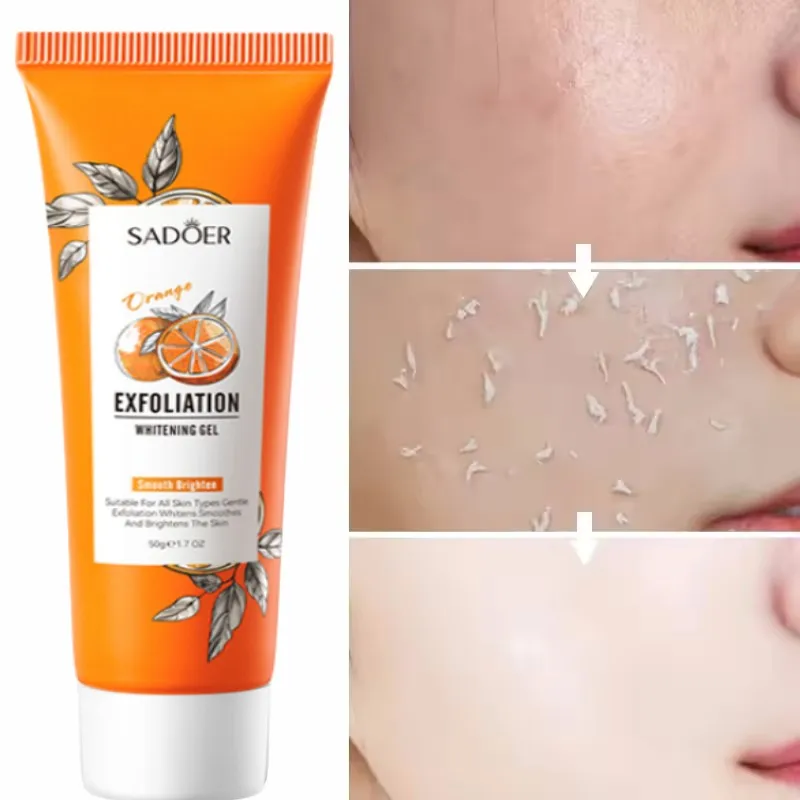 Aha Bha Exfoliant - 오렌지 각질 제거 필링 젤 페이셜