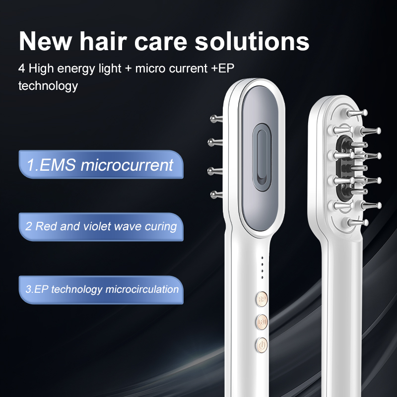 KSKIN LED 레드 라이트 테라피 전기 마사지 빗, - Skincare Glowing 리뷰 및 가격