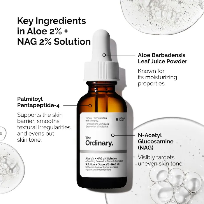 알로에 2% + NAG 2% 솔루션 세럼 30ml 여드 - Aha Bha Exfoliant 리뷰 및 가격