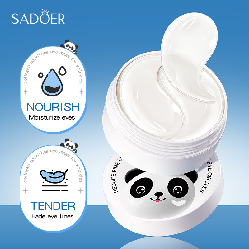 60pcs SADOER 크리스탈 콜라겐 아이 마스크 안 - Collagen Sheet Mask 리뷰 및 가격