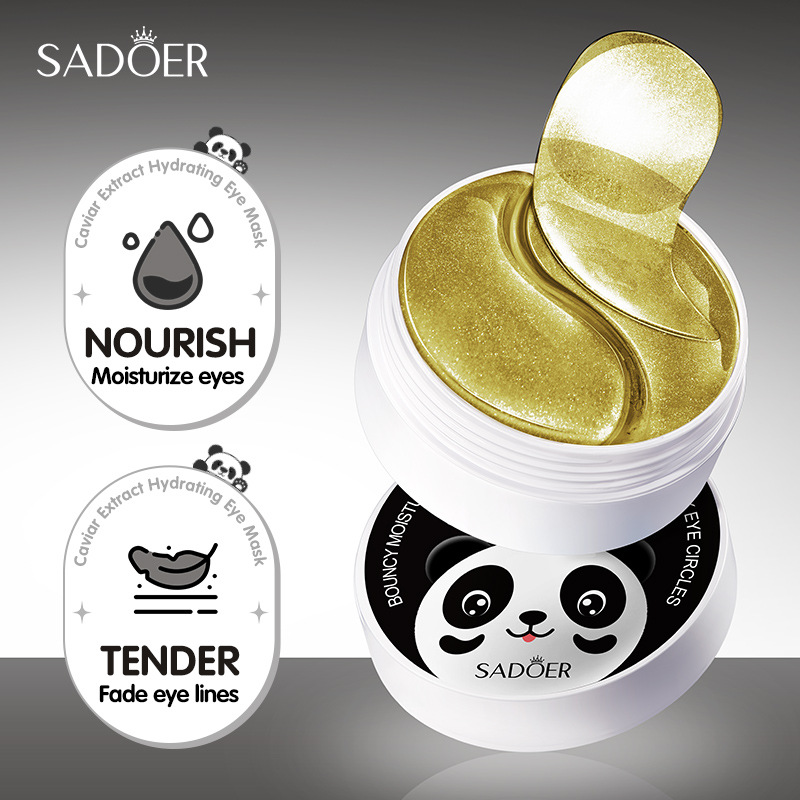60pcs SADOER 크리스탈 콜라겐 아이 마스크 안 - Collagen Sheet Mask 리뷰 및 가격