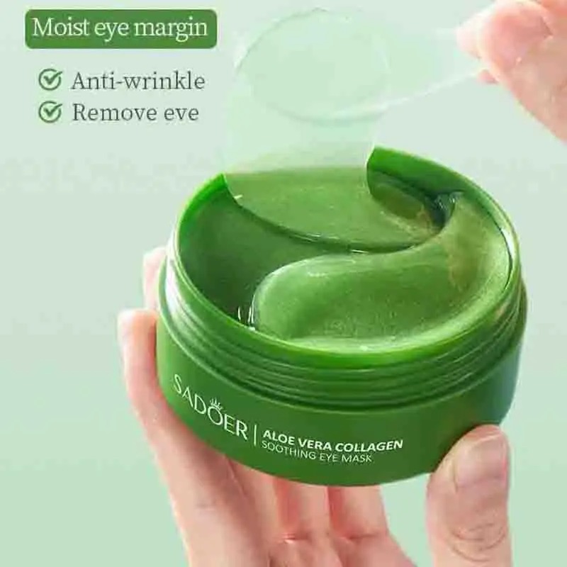 알로에 베라 콜라겐 아이 마스크, 다크 서클 방지 눈  - Collagen Sheet Mask 리뷰 및 가격