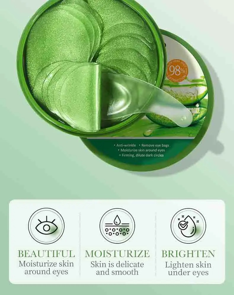 알로에 베라 콜라겐 아이 마스크, 다크 서클 방지 눈  - Collagen Sheet Mask 리뷰 및 가격