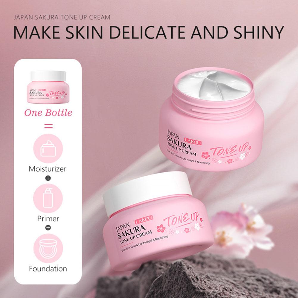 페이셜 모이스처라이저 톤업 페이스 크림, 사쿠라 에센스 - Skincare Glowing 리뷰 및 가격
