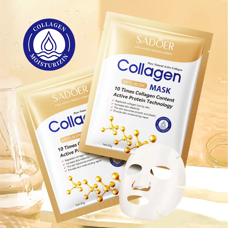 10개입 안티에이징 콜라겐 페이스 시트 마스크 - 보습 - Collagen Sheet Mask 리뷰 및 가격