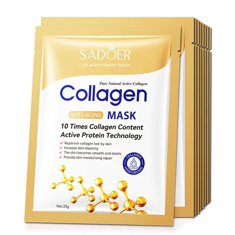 10개입 안티에이징 콜라겐 페이스 시트 마스크 - 보습 - Collagen Sheet Mask 리뷰 및 가격