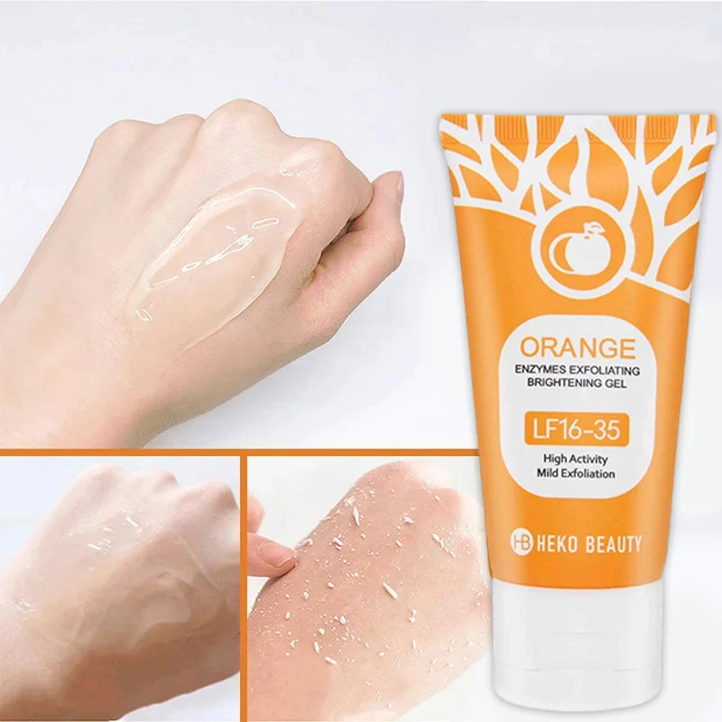 오렌지 효소 각질 제거 젤 브라이트닝 딥 클렌징 페이스 - Aha Bha Exfoliant 리뷰 및 가격