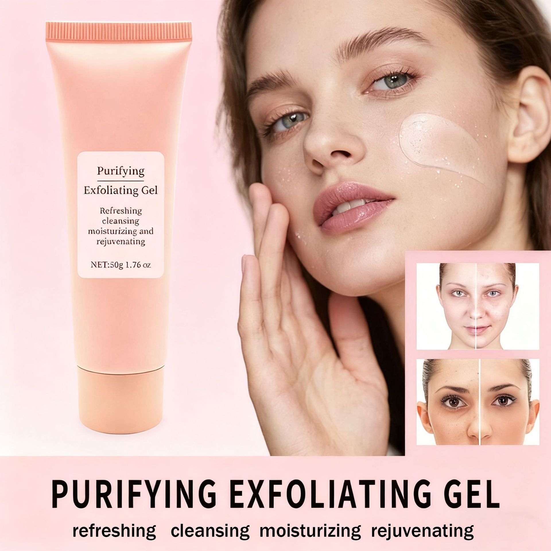 50g 페이스 엑스폴리에이팅 젤 딥 포어 클렌저 젠틀  - Aha Bha Exfoliant 리뷰 및 가격