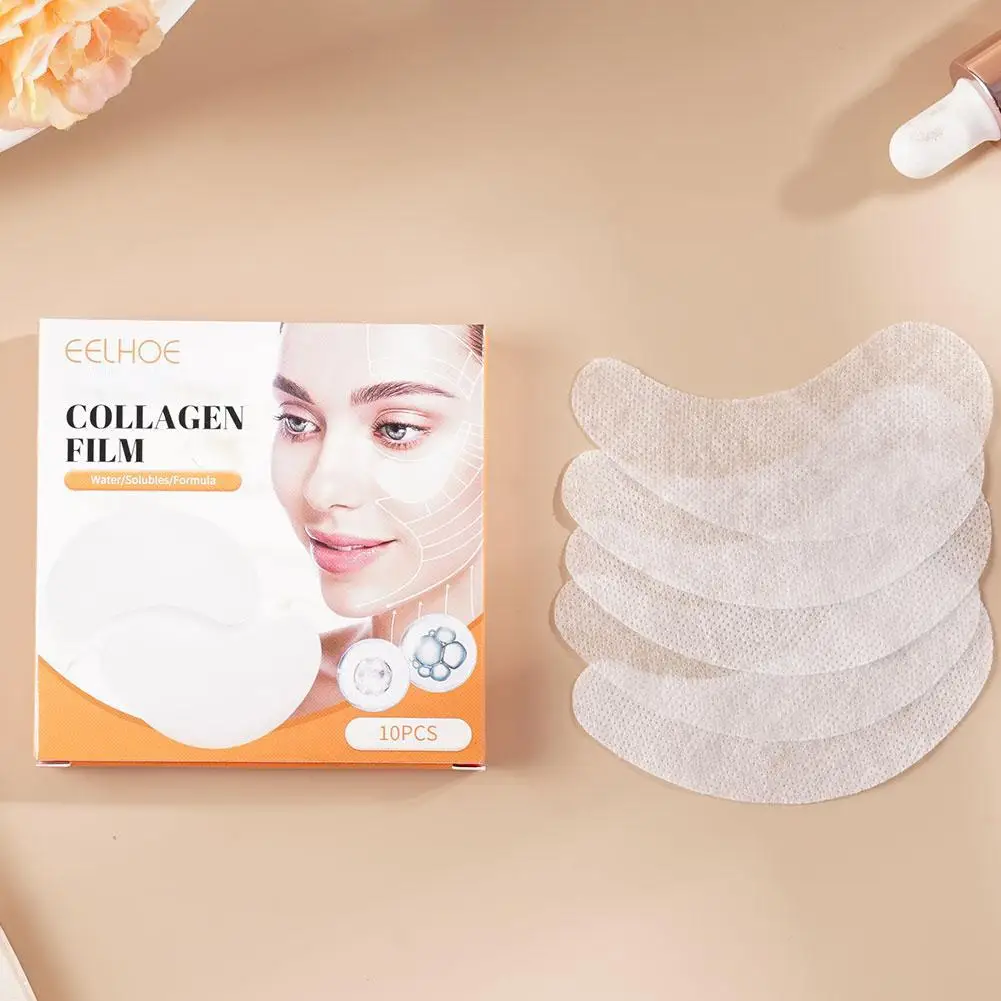 5/10쌍 콜라겐 수용성 필름 아이 존 마스크 비타민  - Collagen Sheet Mask 리뷰 및 가격