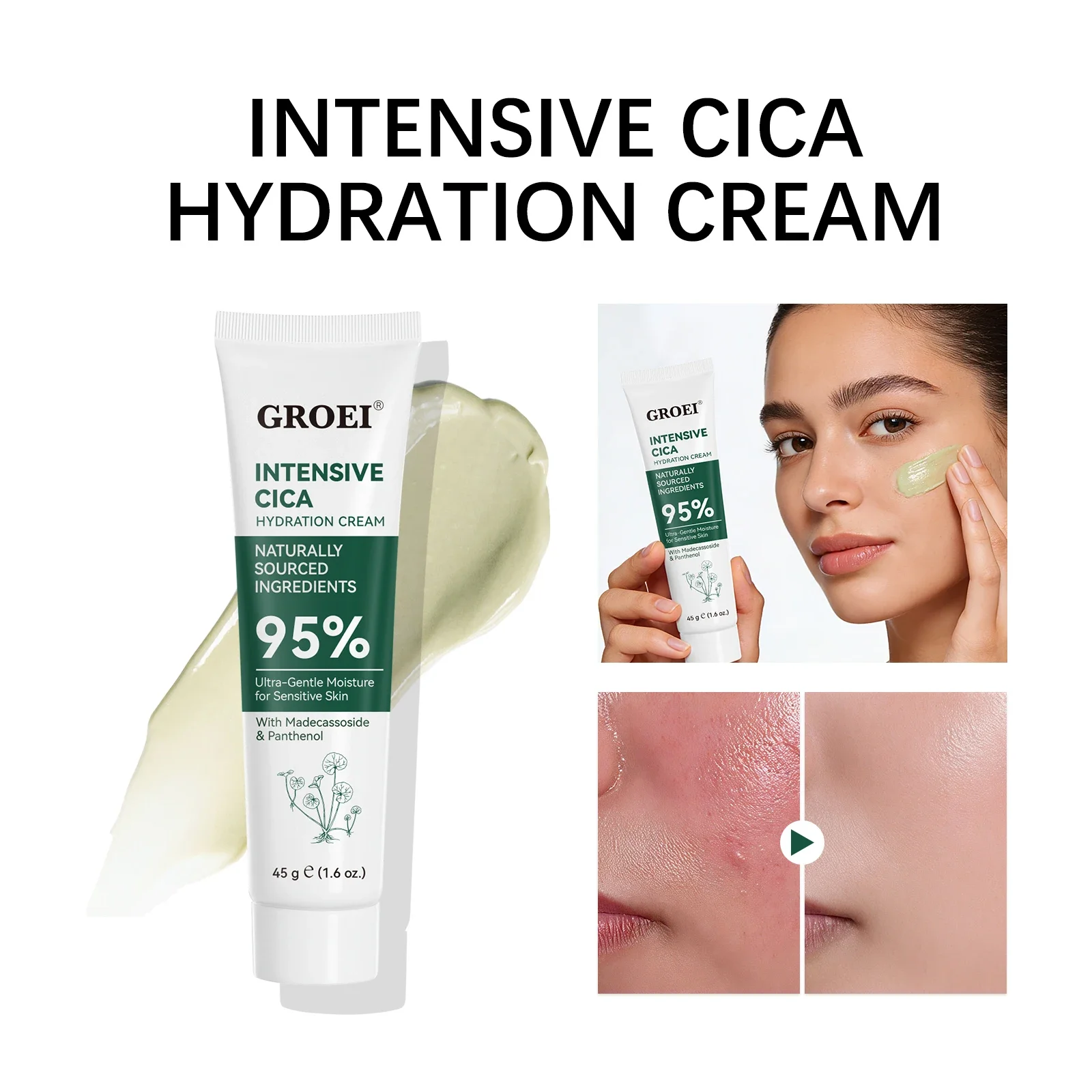 그로에이 스노우 그래스 모이스춰라이징 크림 45g 영양 - Skincare Glowing 리뷰 및 가격