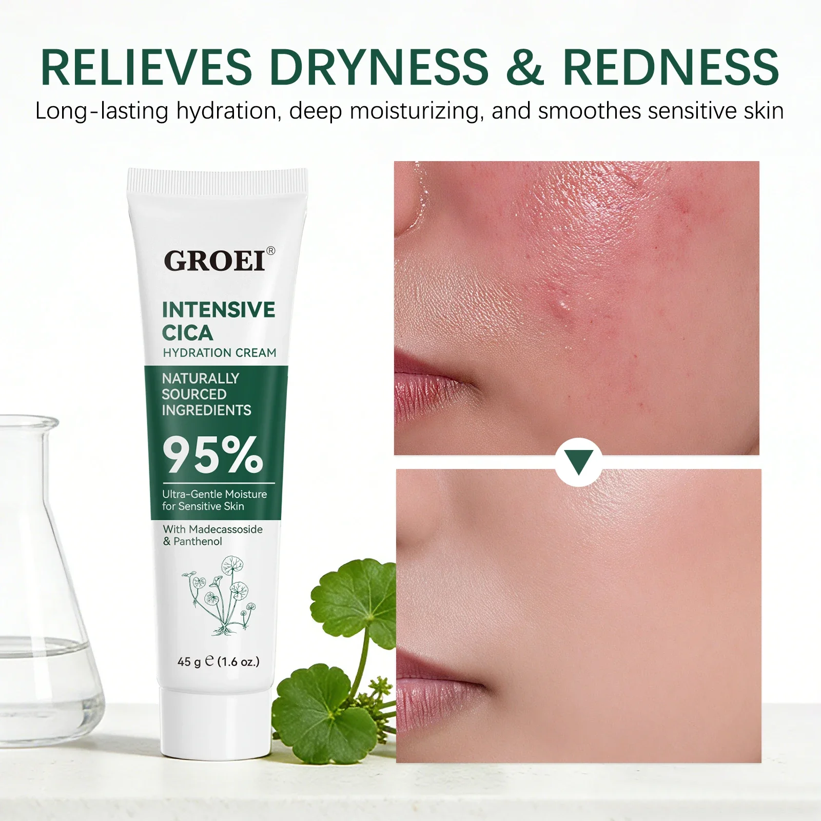 그로에이 스노우 그래스 모이스춰라이징 크림 45g 영양 - Skincare Glowing 리뷰 및 가격